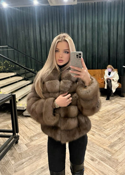 Cropped Cloud Coat